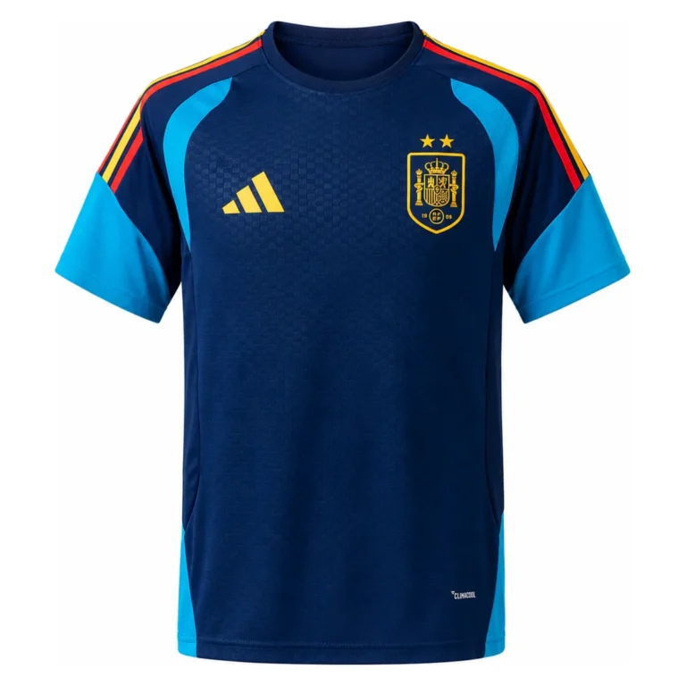 2 ESTRELLAS Camiseta España Calentamiento 2026