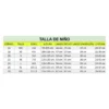 1ª Talla niño