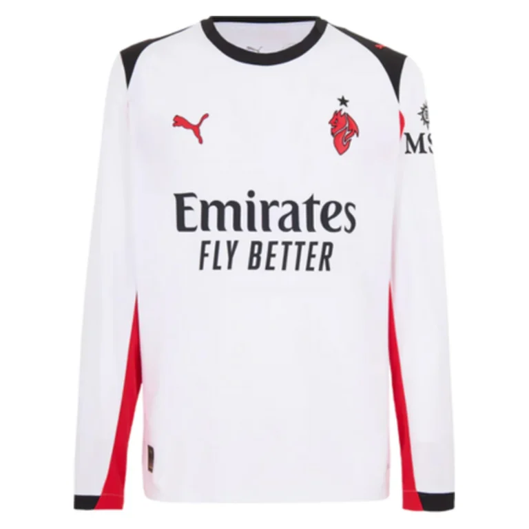 AC Milan 2ª Equipación 25-26 Manga Larga