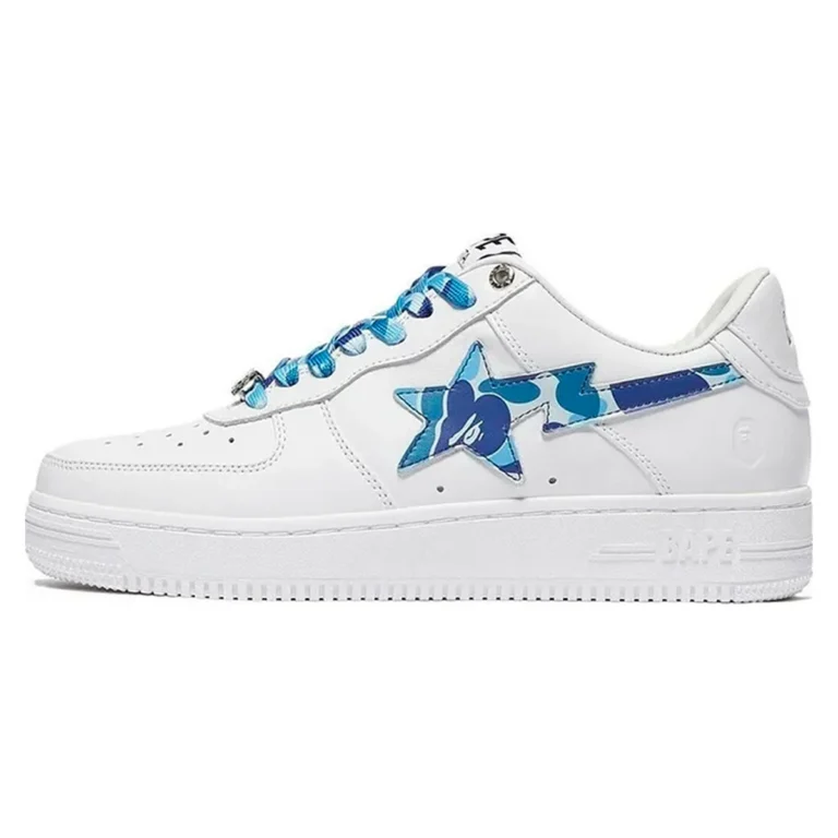 Bape STA Low White Blue