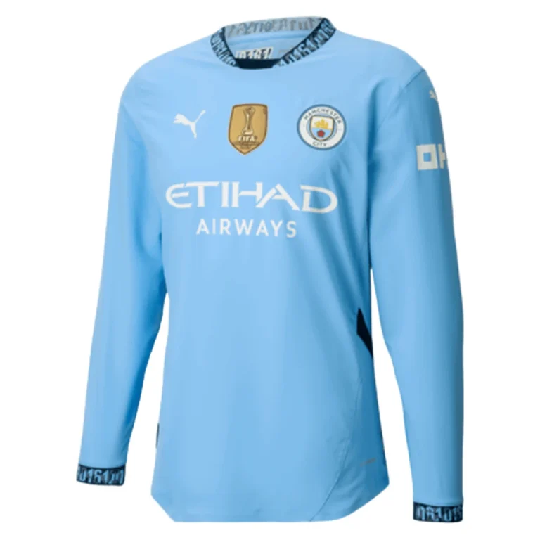 Camiseta Manchester City 24/25 1ª equipación manga larga
