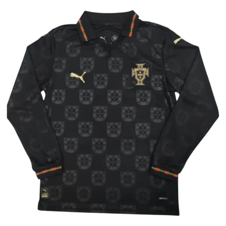 Camiseta Portugal 2026 Edición Especial Pantera Negra manga larga
