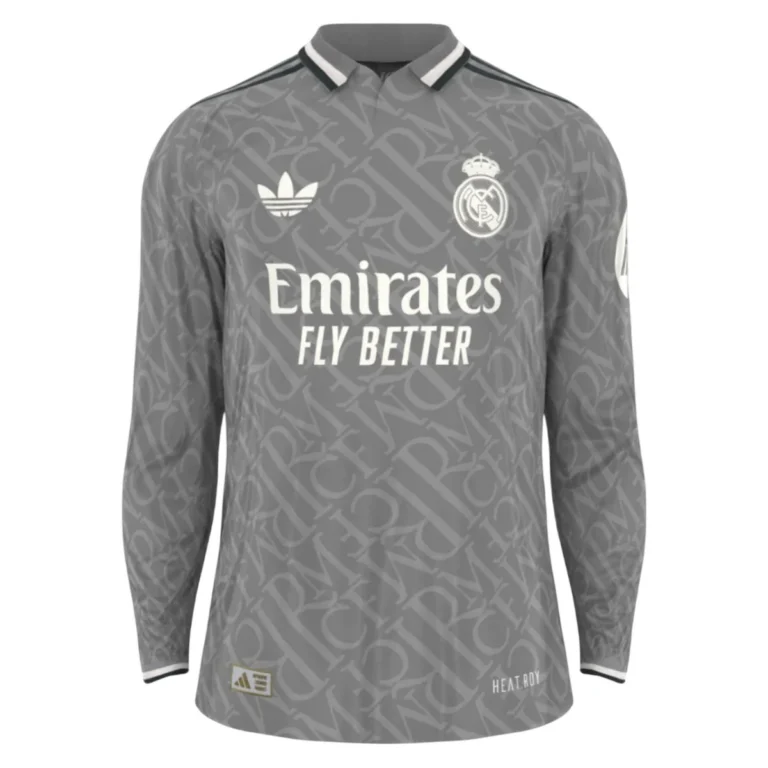 Camiseta Real Madrid 24/25 3ª equipación manga larga