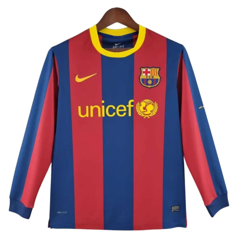 Camiseta retro FC Barcelona 10/11 1ª equipación manga larga