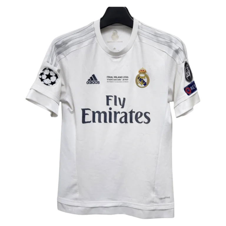 Camiseta Retro Real Madrid 15-16 1ª Equipación Edición Final Champions League