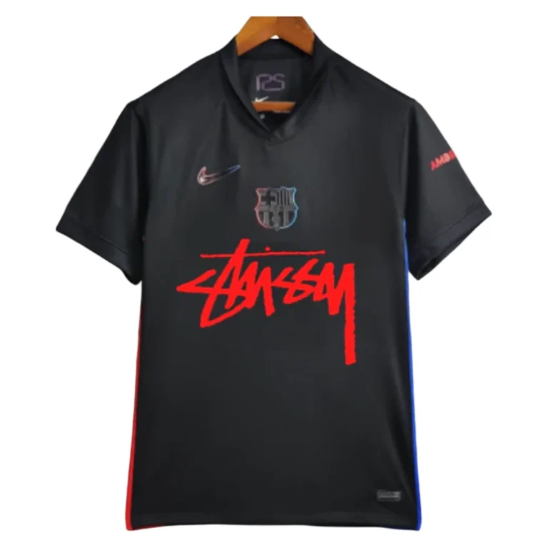 Concepto camiseta FC Barcelona x Stussy