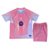Fc Barcelona Concepto Niño Rosa