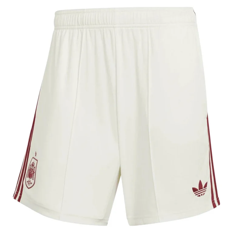 Pantalón Corto España 2ª equipación Blanco 2026