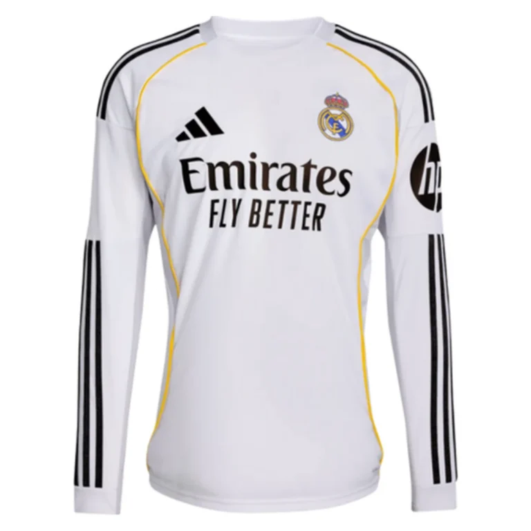 Real Madrid 1ª Equipación 25-26 manga larga