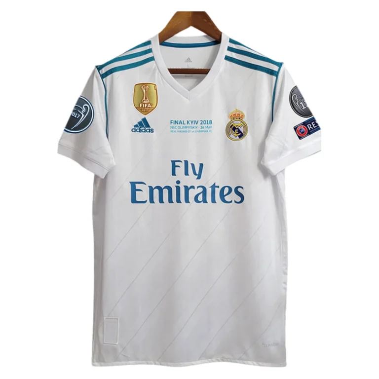 Retro Real Madrid 17/18 1ª Equipación – Edición Final Champions League
